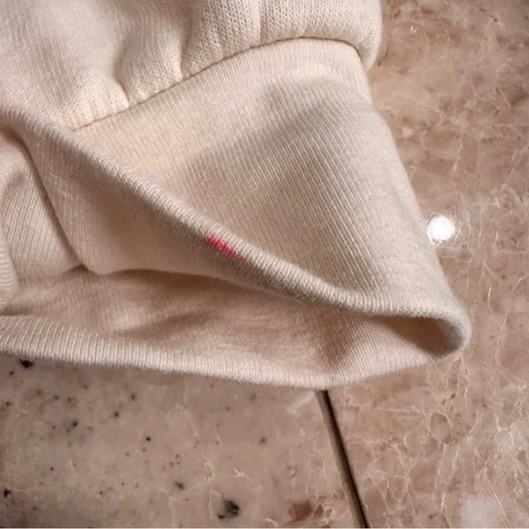 Aviator Nation Cream Sweater with Rainbow Stripes - Picture 5 of 9